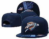 Thunder Team Logo Navy Adjustable Hat GS,baseball caps,new era cap wholesale,wholesale hats